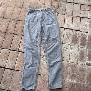 Urban blue corduroys